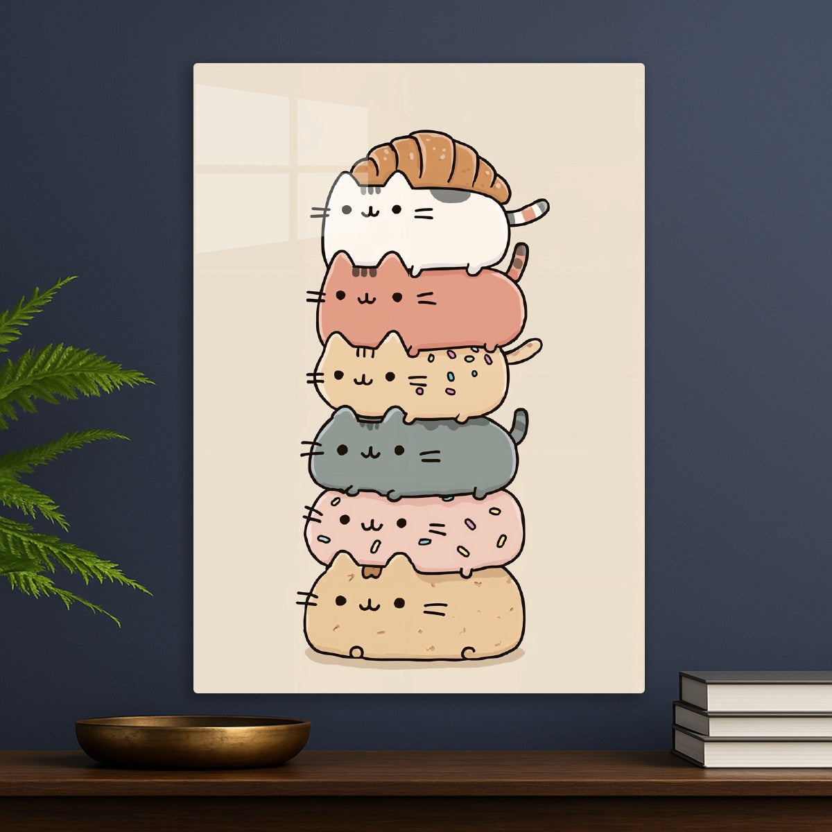 Purrfect Pastry Stack