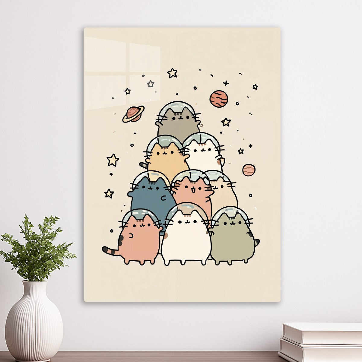 Purrfect Space Stack