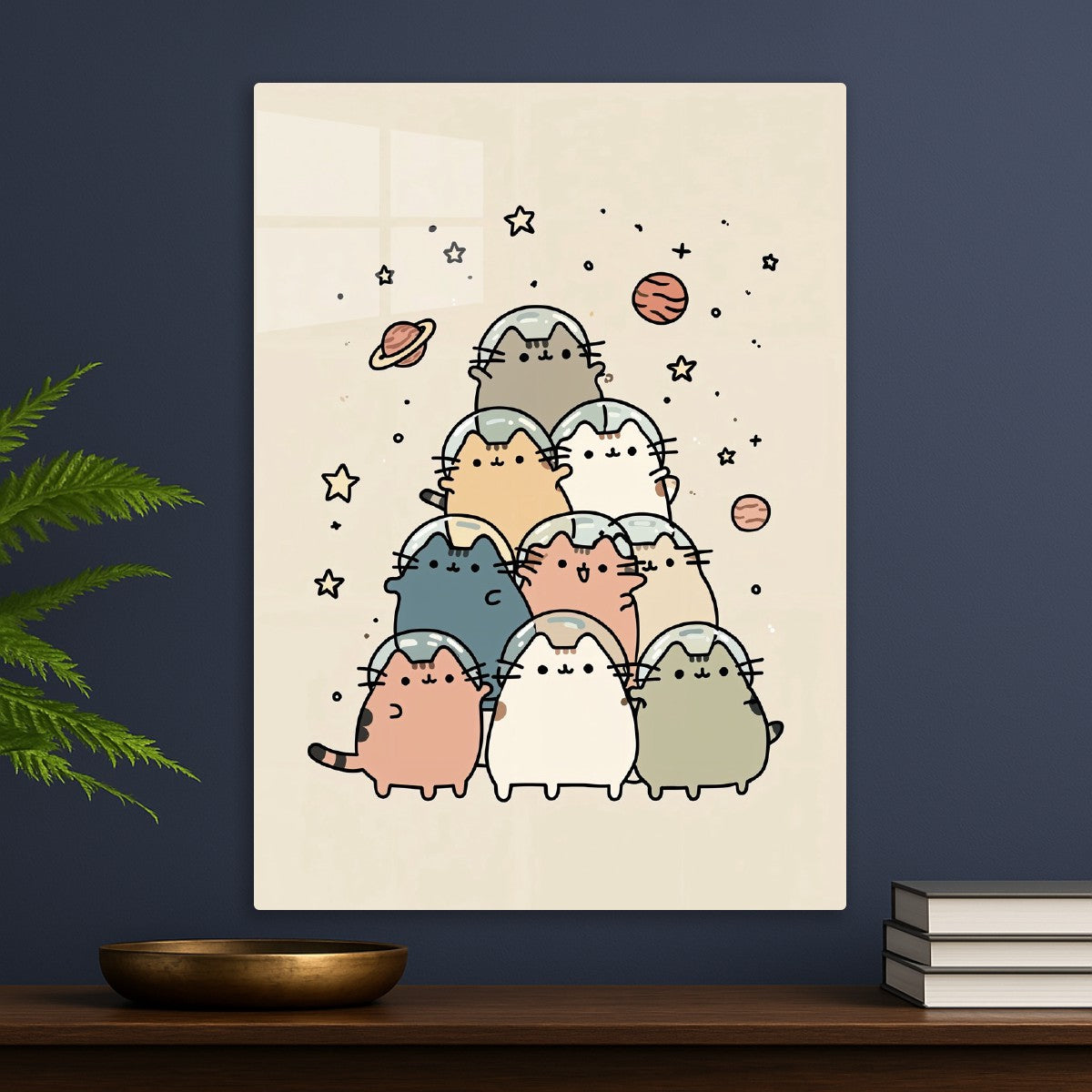 Purrfect Space Stack