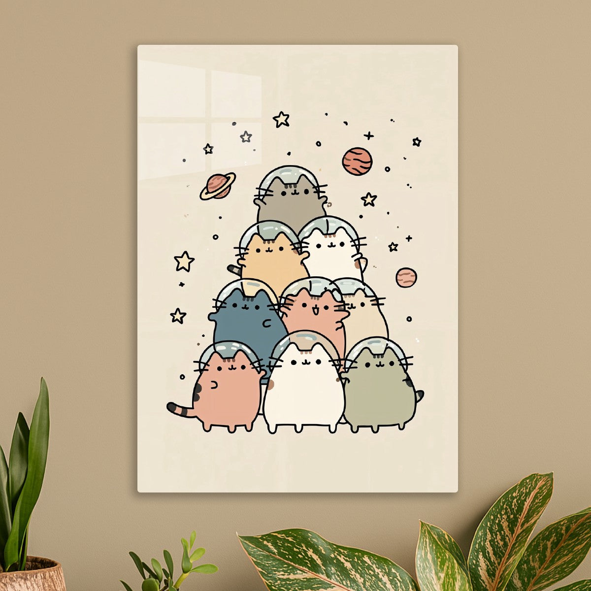 Purrfect Space Stack