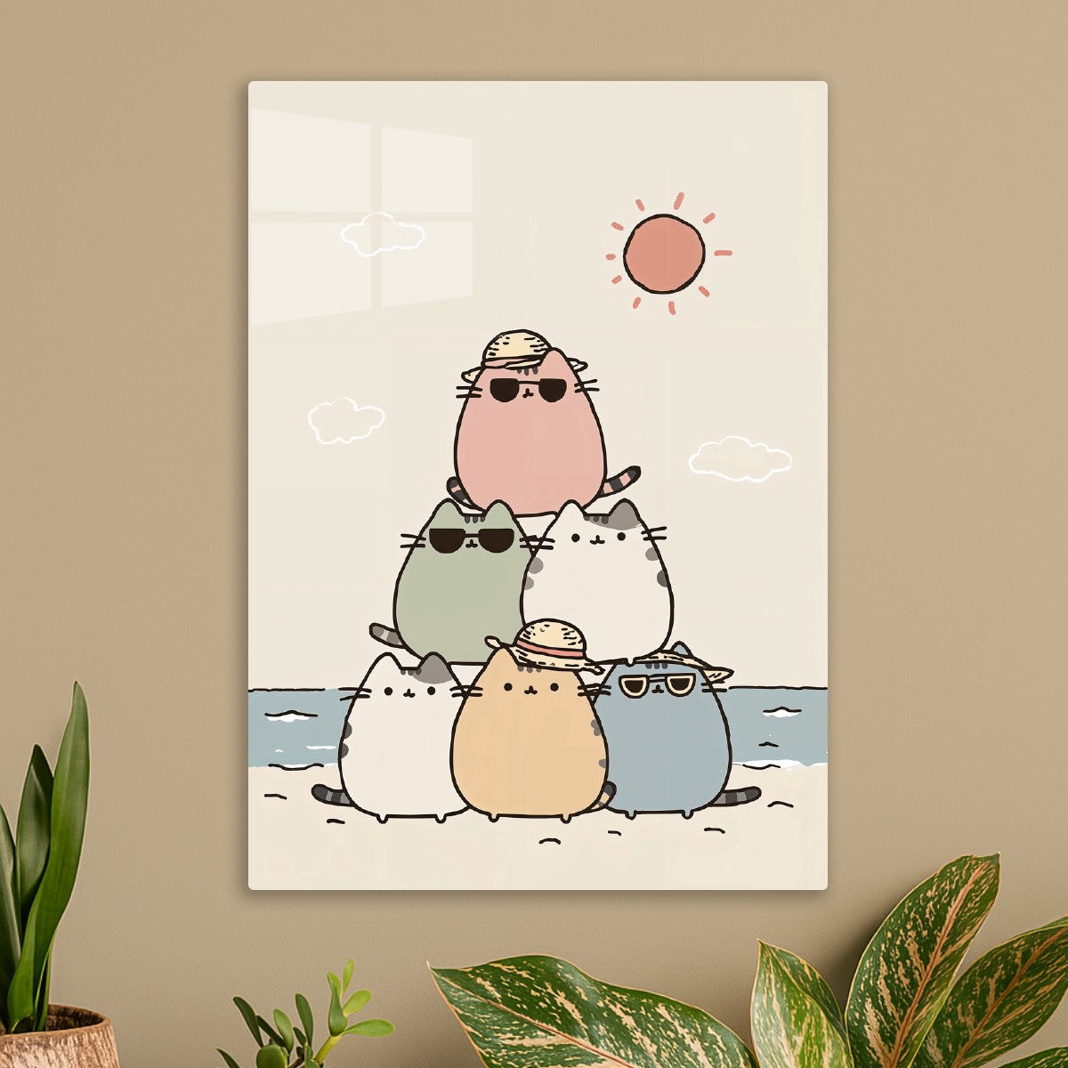 Purrfect Beach Vibes