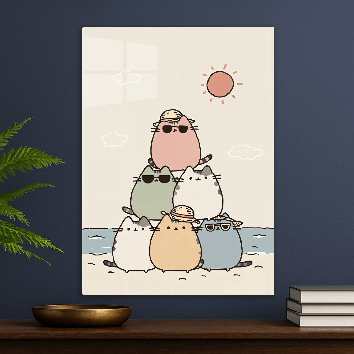 Purrfect Beach Vibes