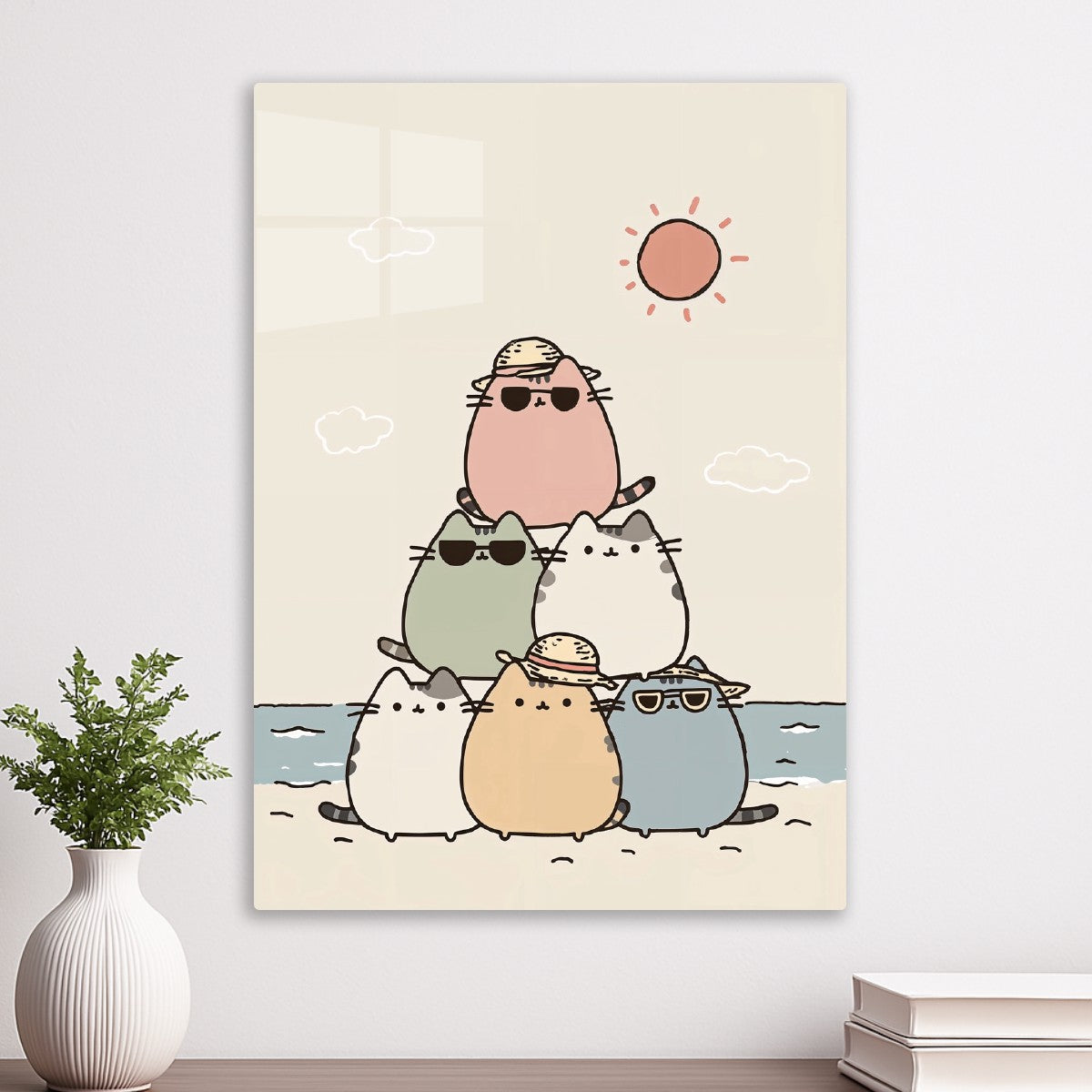 Purrfect Beach Vibes