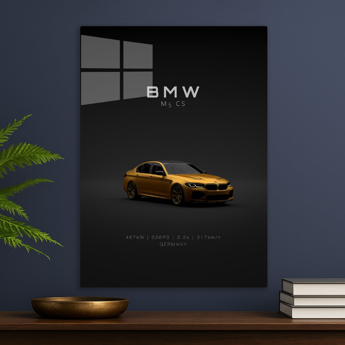 BMW M5 CS F90 - Gold Front