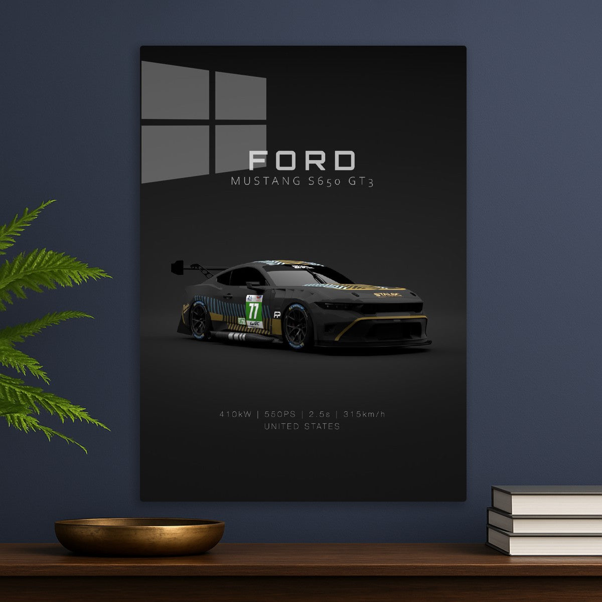 Ford Mustang S650 GT3 No 77