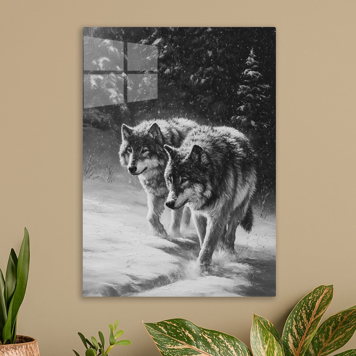 Wolf Through the White Silence