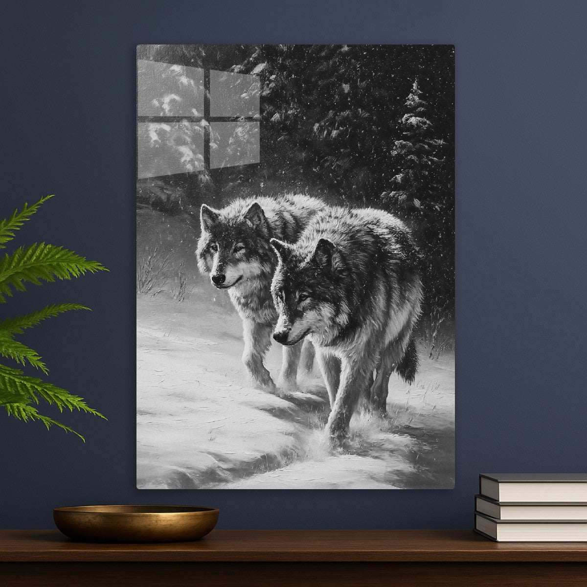 Wolf Through the White Silence