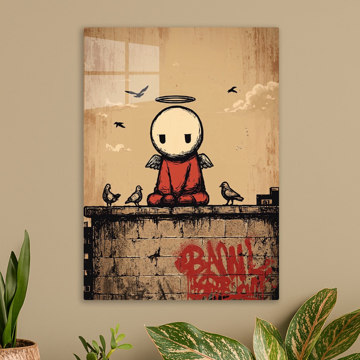 Melancholy Rooftop Angel