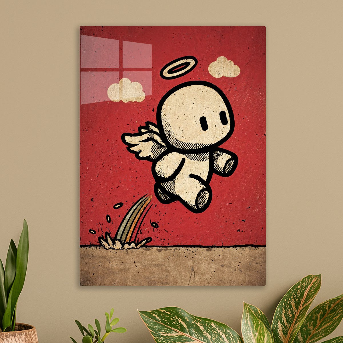 Jumping Angel of Joy