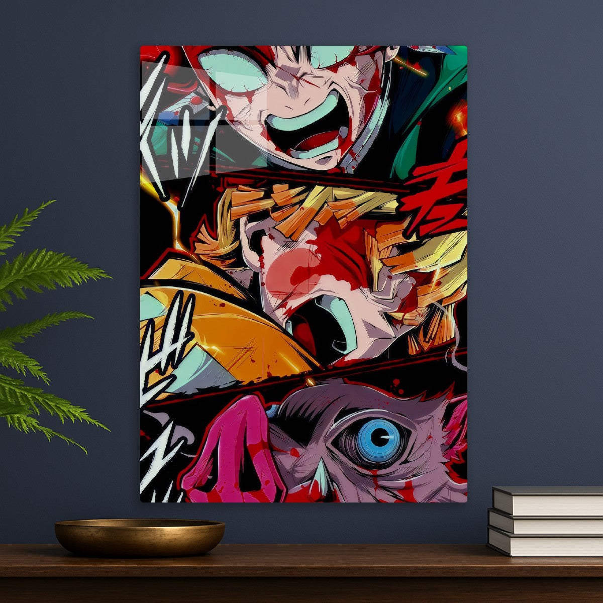 The Trio Bloody Demon Slayer Kimetsu no Yaiba