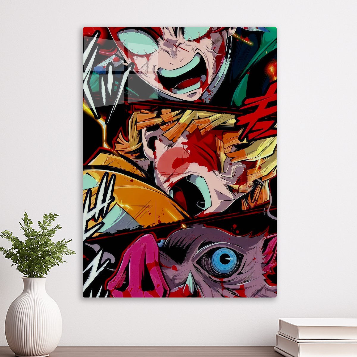 The Trio Bloody Demon Slayer Kimetsu no Yaiba