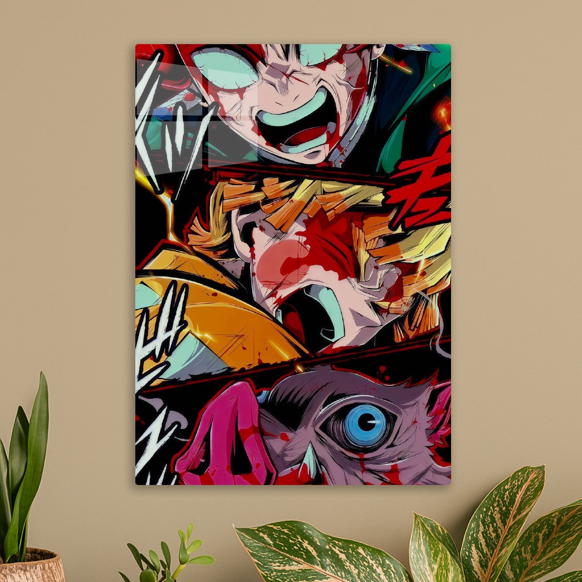 The Trio Bloody Demon Slayer Kimetsu no Yaiba