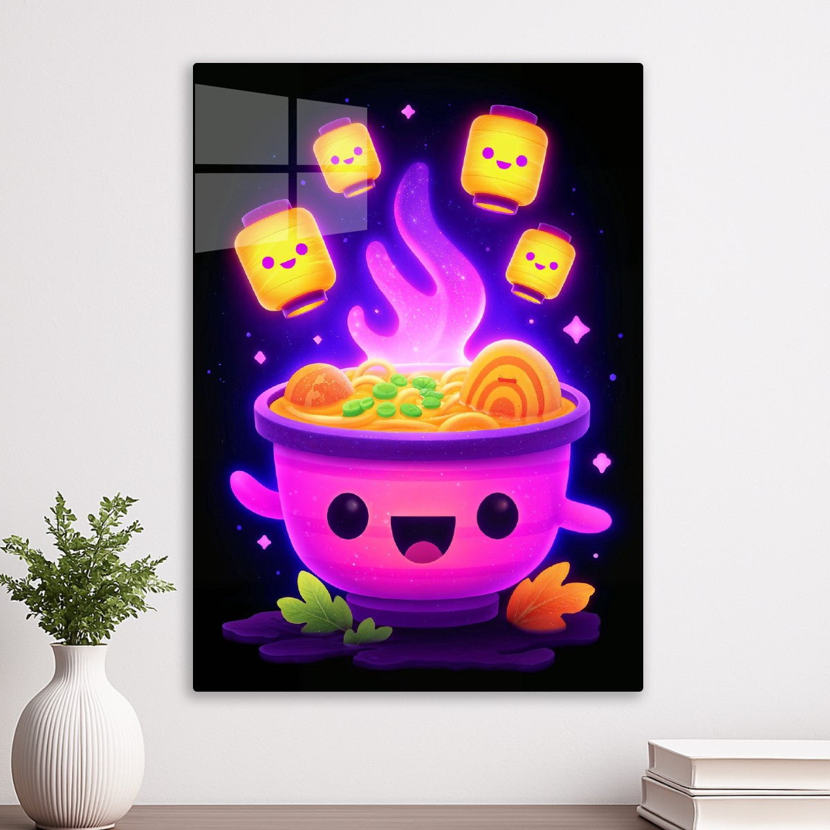 Kawaii Noodle Bowl Glow