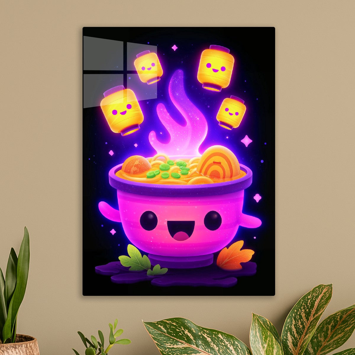 Kawaii Noodle Bowl Glow