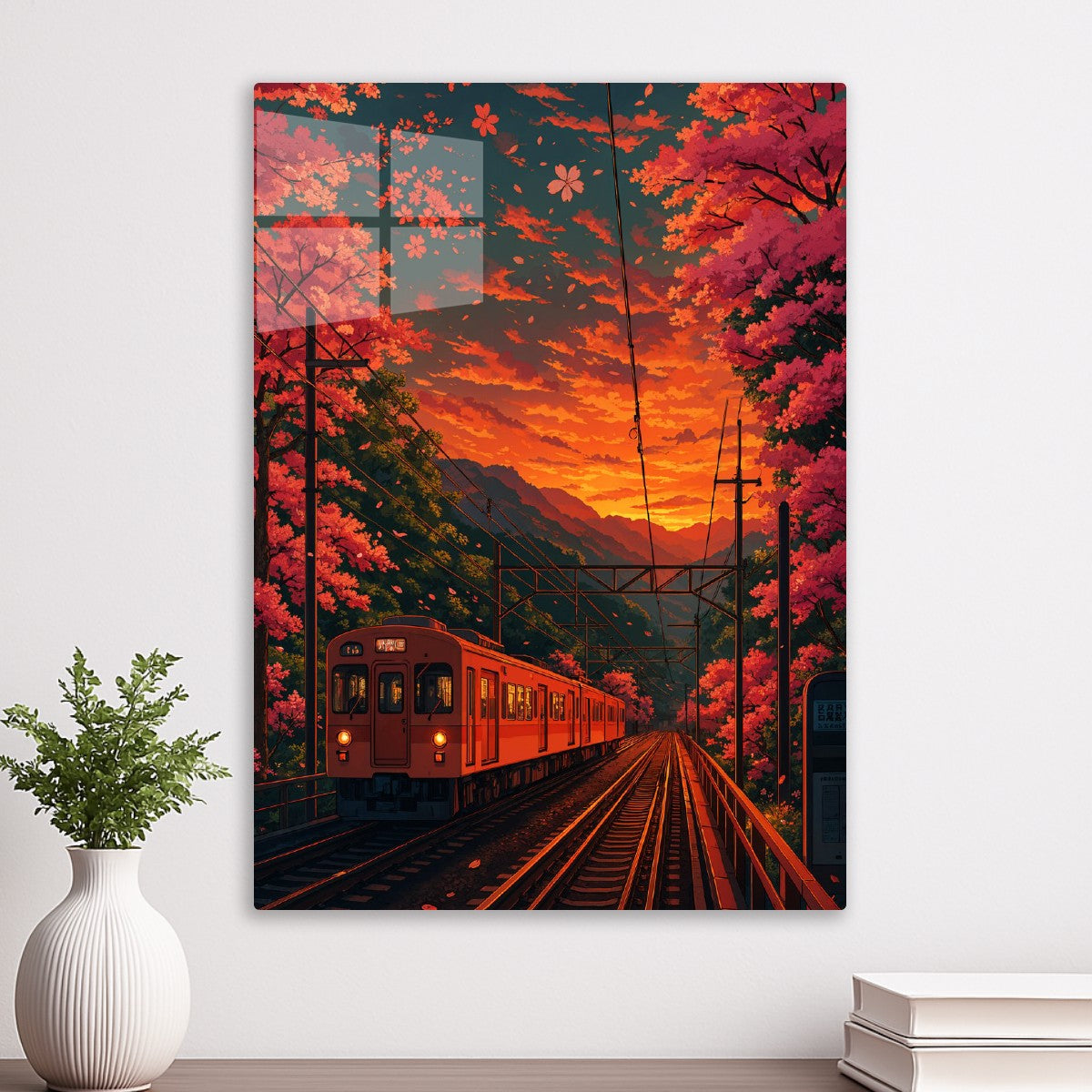 Sakura Express at Sunset