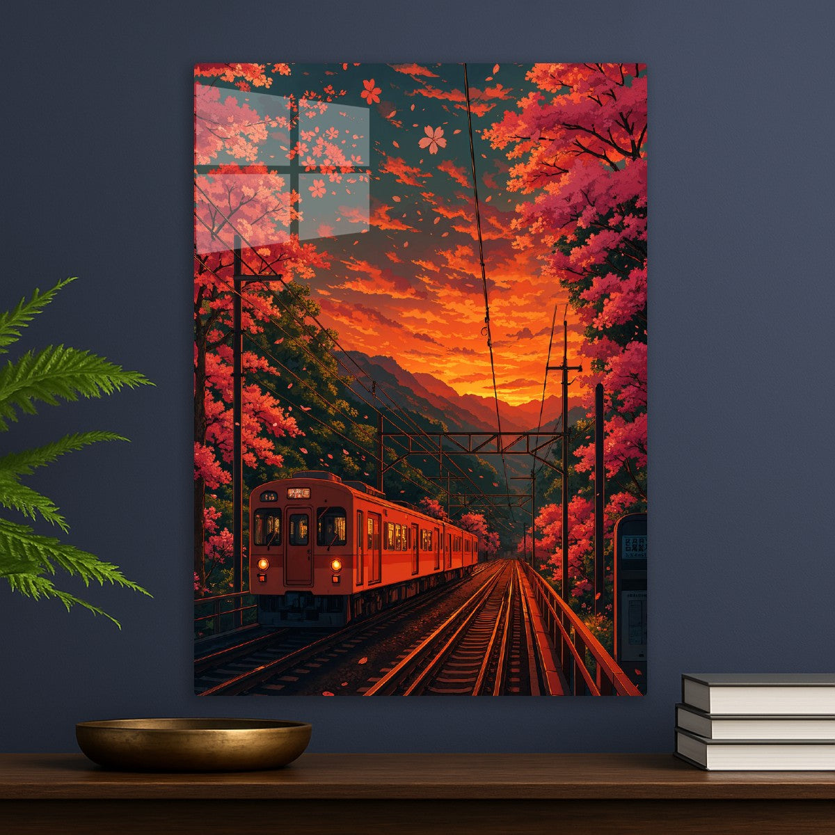 Sakura Express at Sunset