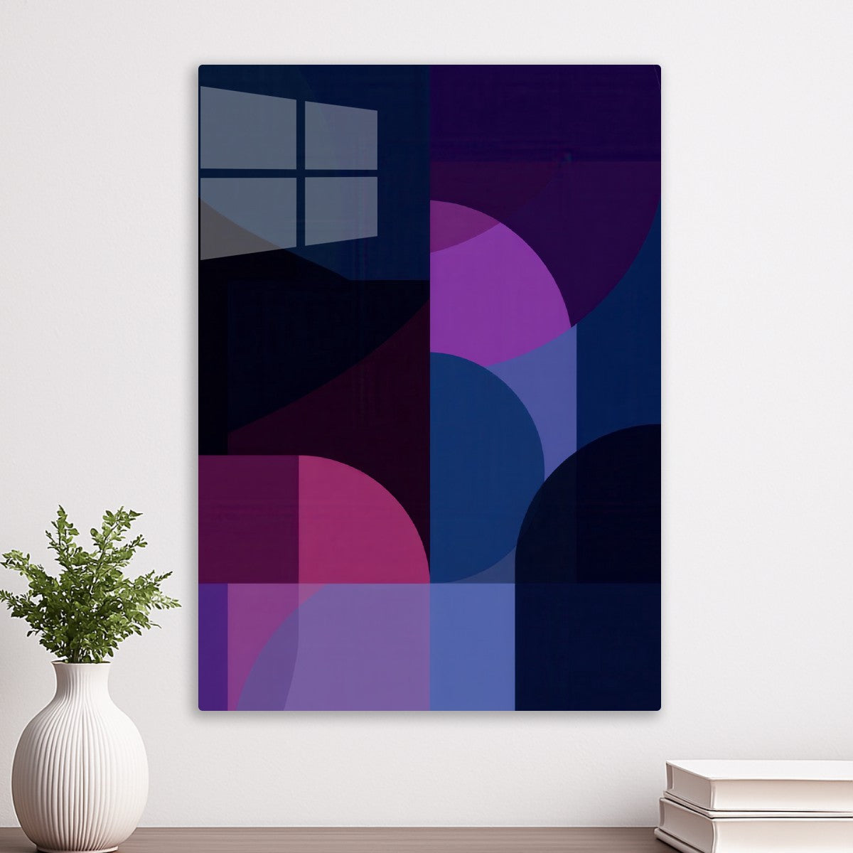 Abstract Simple Shape Art