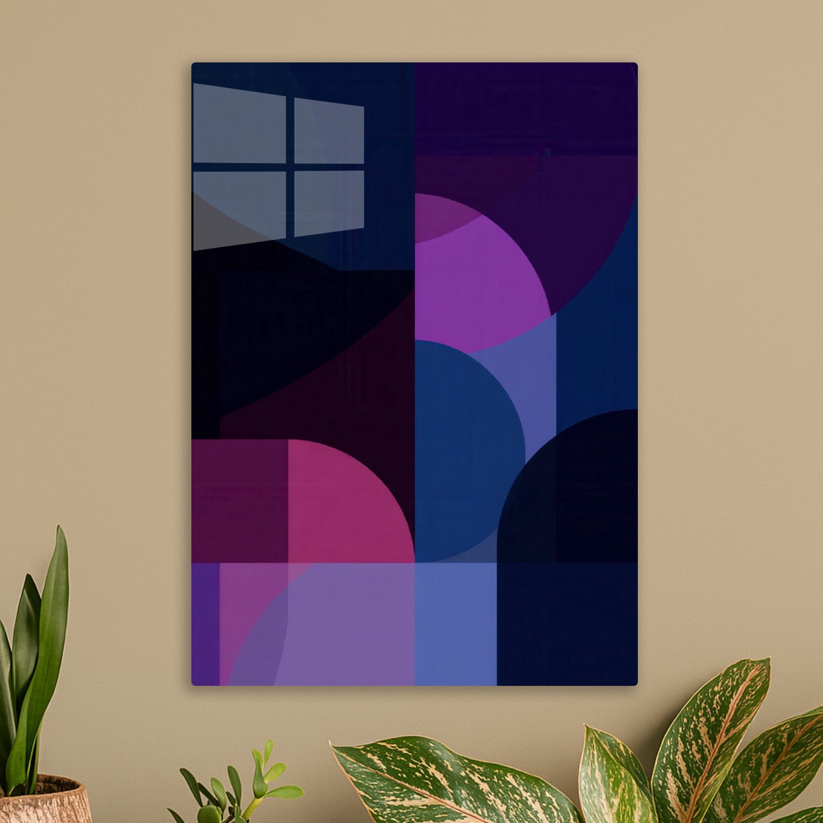 Abstract Simple Shape Art