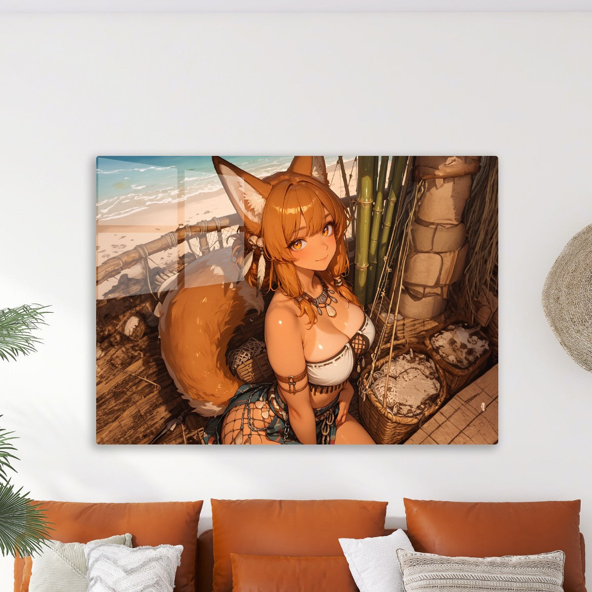 Beachside Fox Guardian