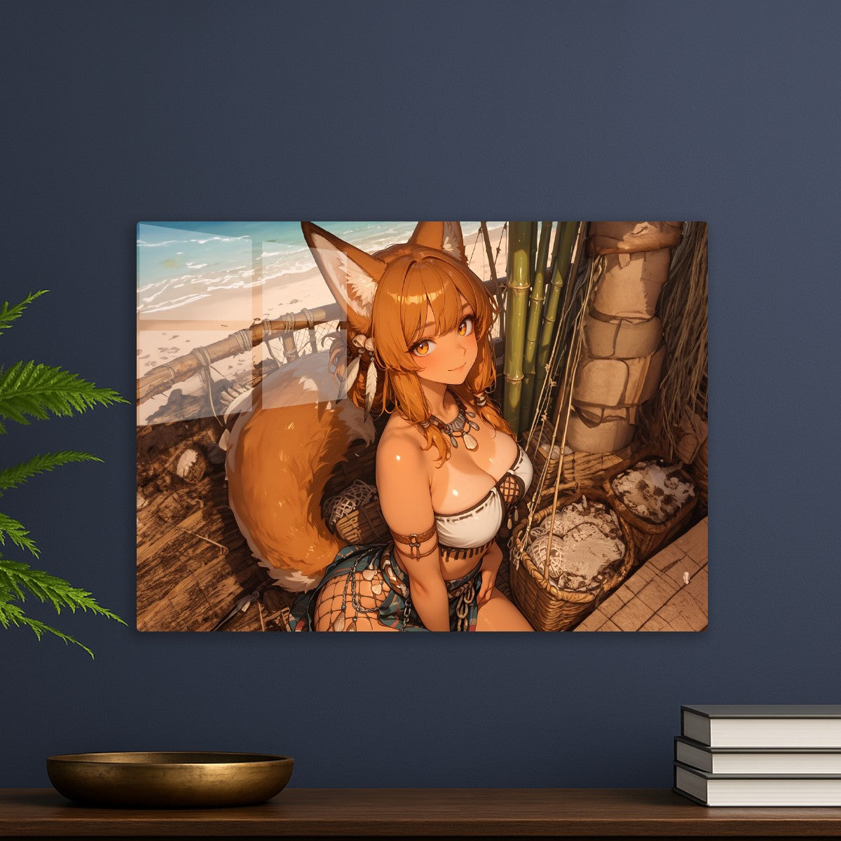 Beachside Fox Guardian