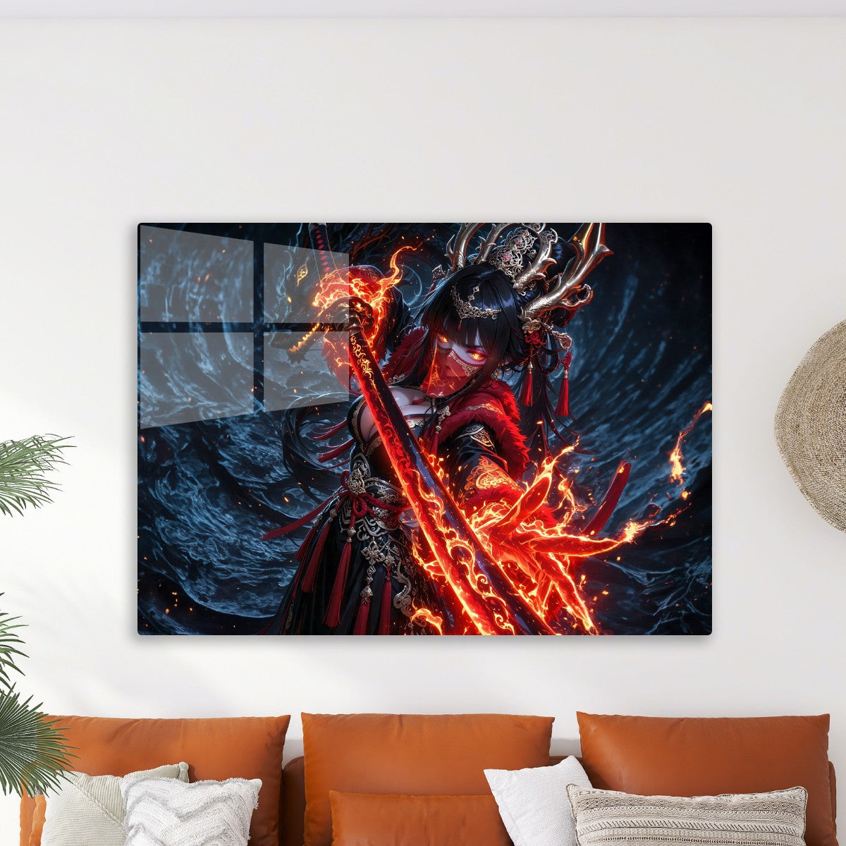 Flame of the Crimson Samurai