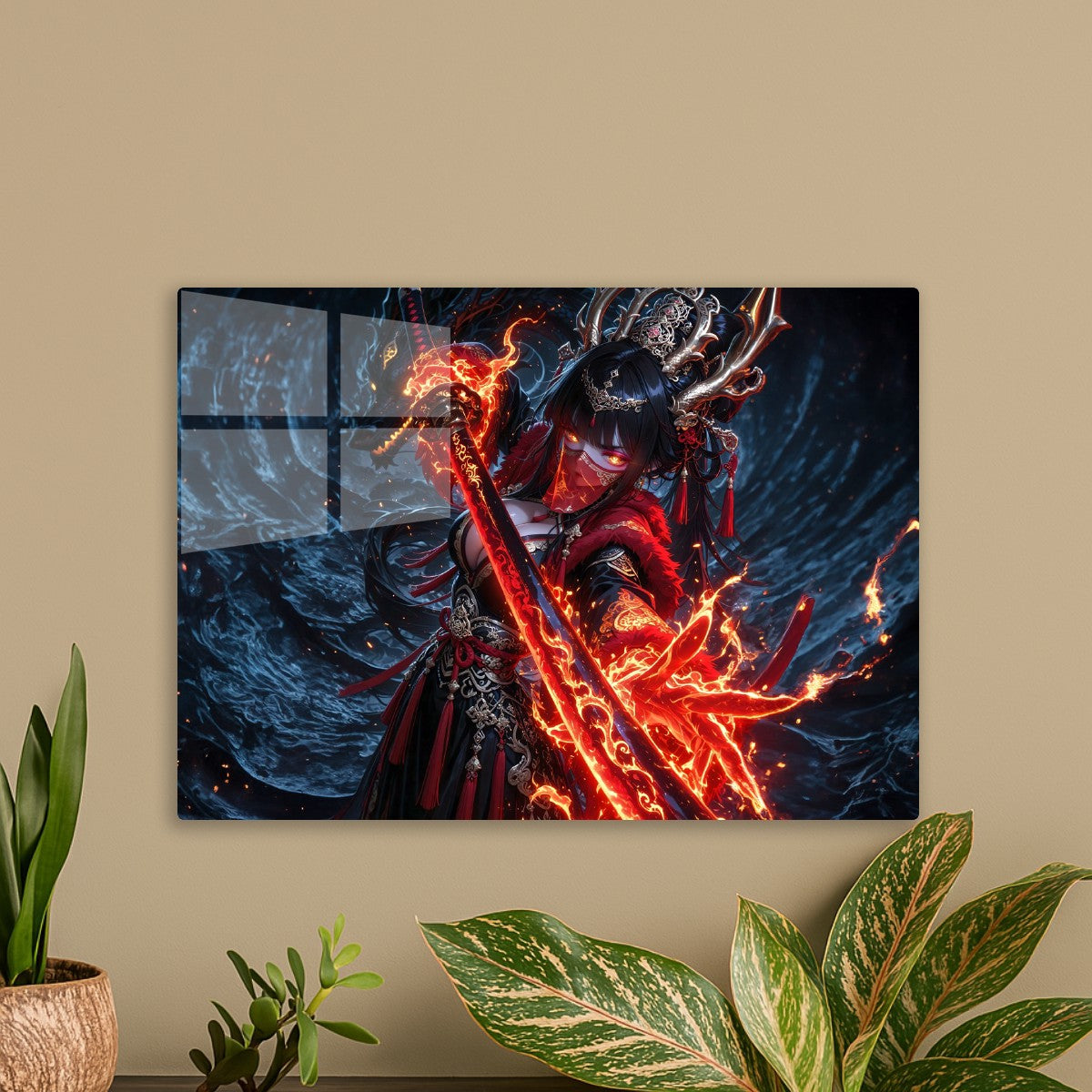 Flame of the Crimson Samurai