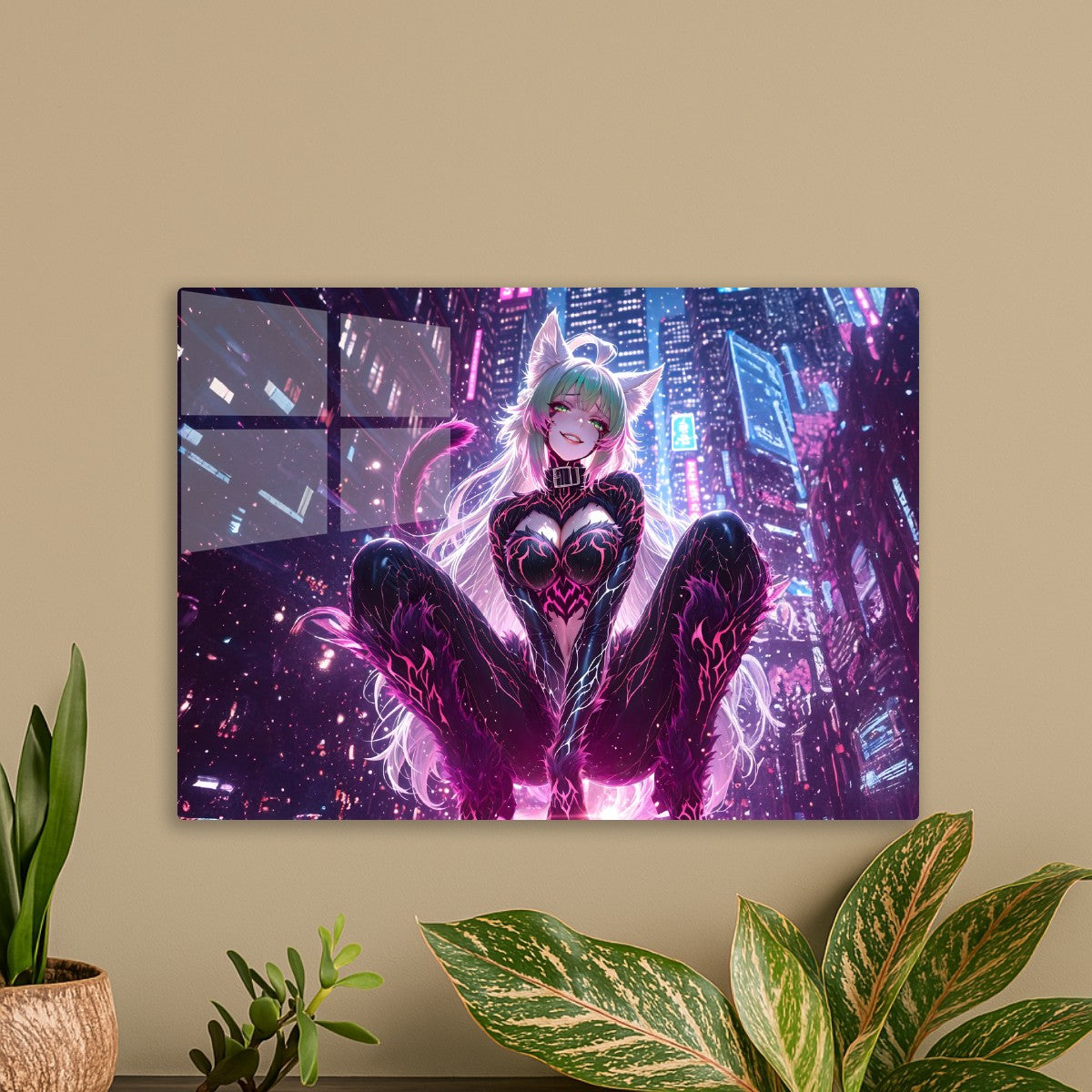 Neon Nights: Feline Fantasy