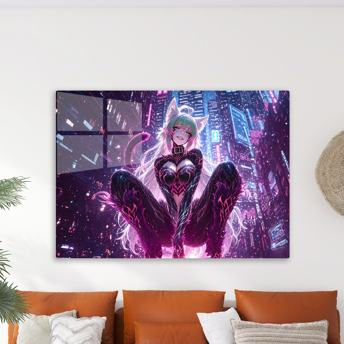 Neon Nights: Feline Fantasy