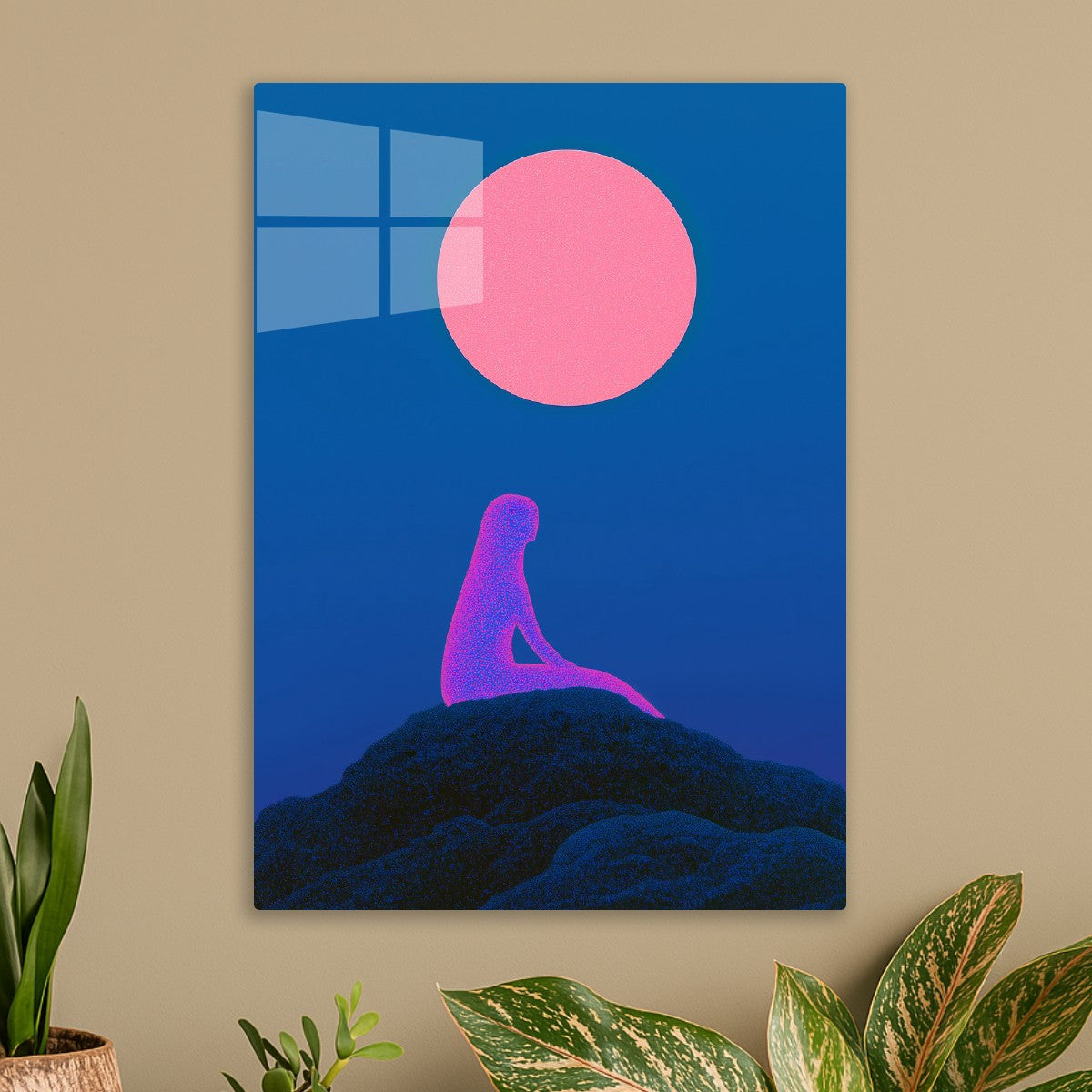 Neon Sentinel at Dusk