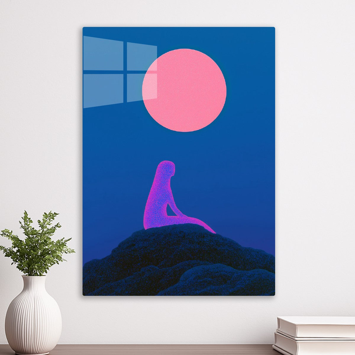 Neon Sentinel at Dusk