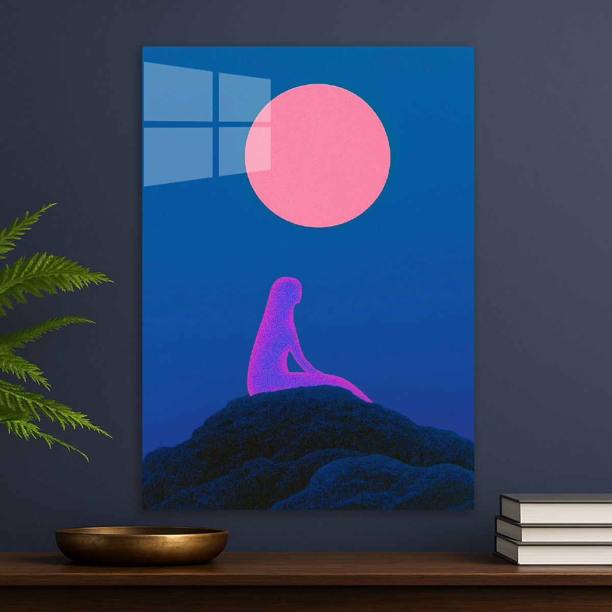 Neon Sentinel at Dusk