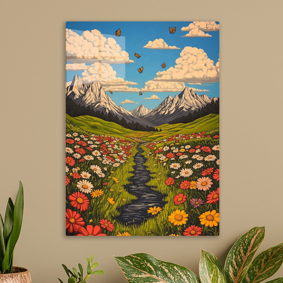 Meadow Path to Peaks