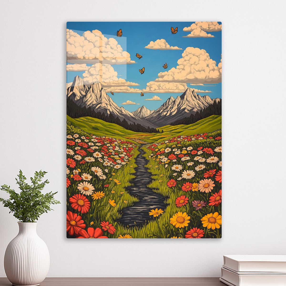 Meadow Path to Peaks