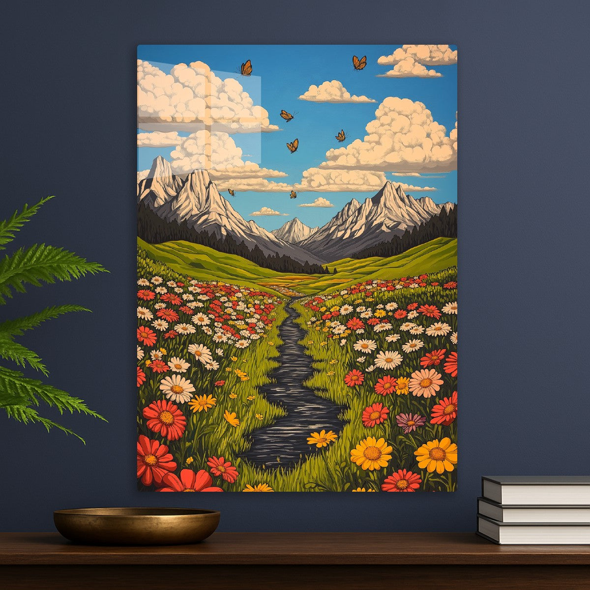 Meadow Path to Peaks