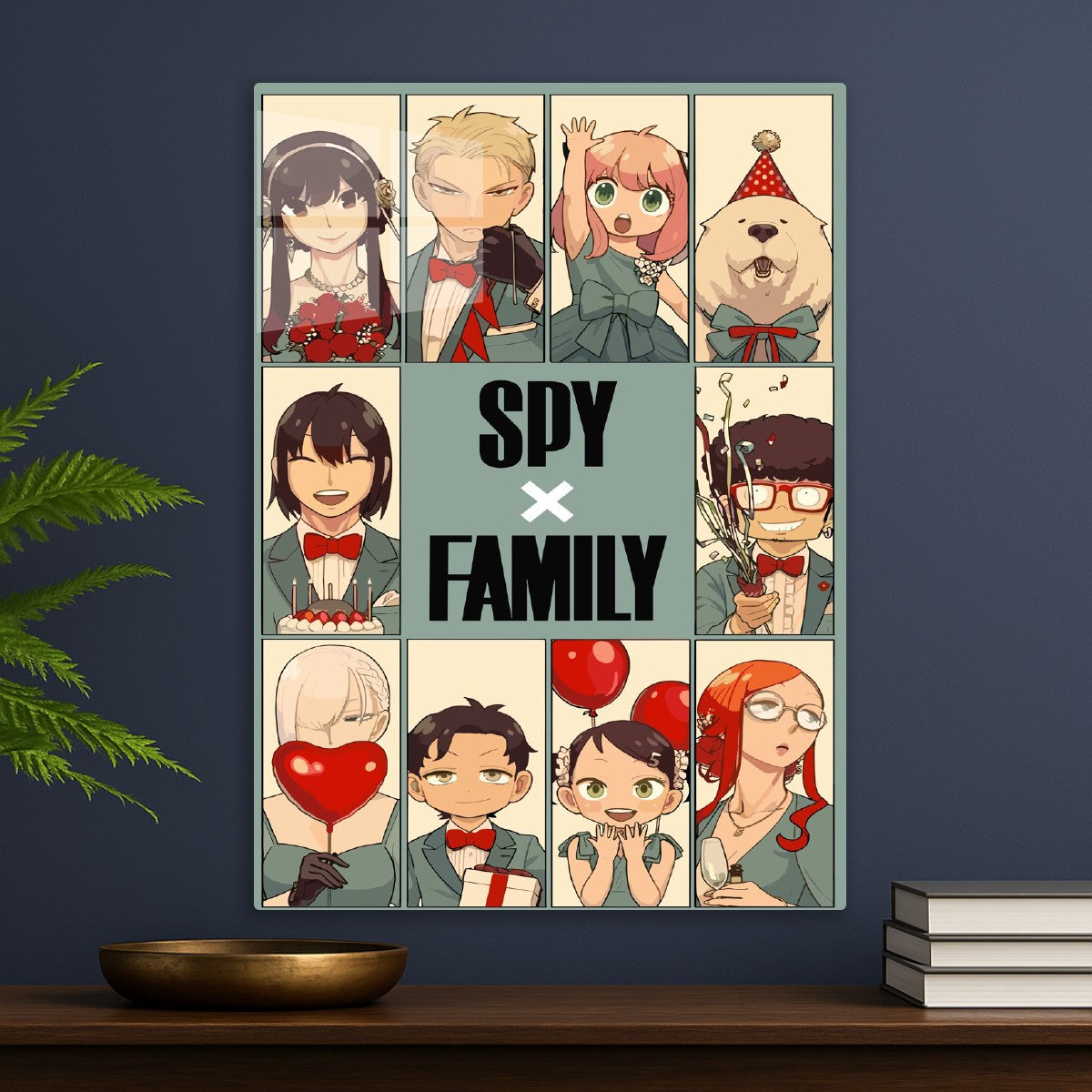 Spy x Family Celebration Art