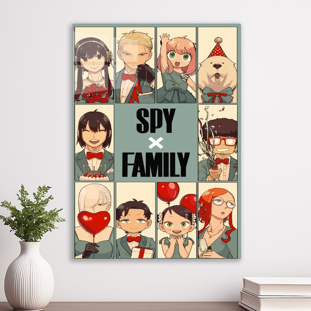 Spy x Family Celebration Art