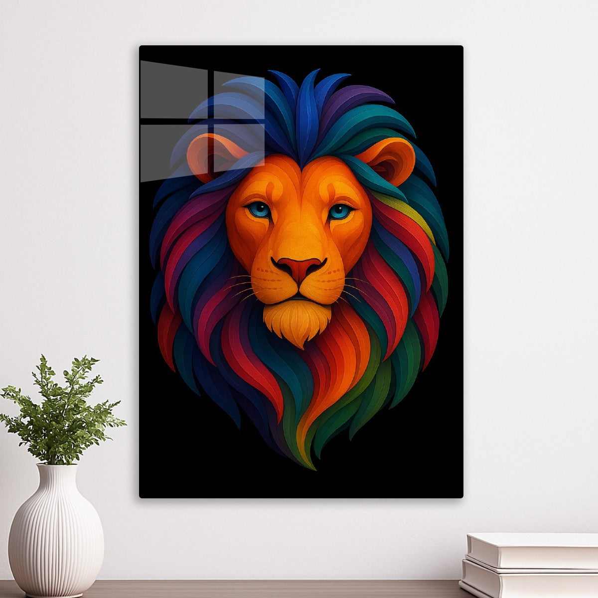 Colorful Lion