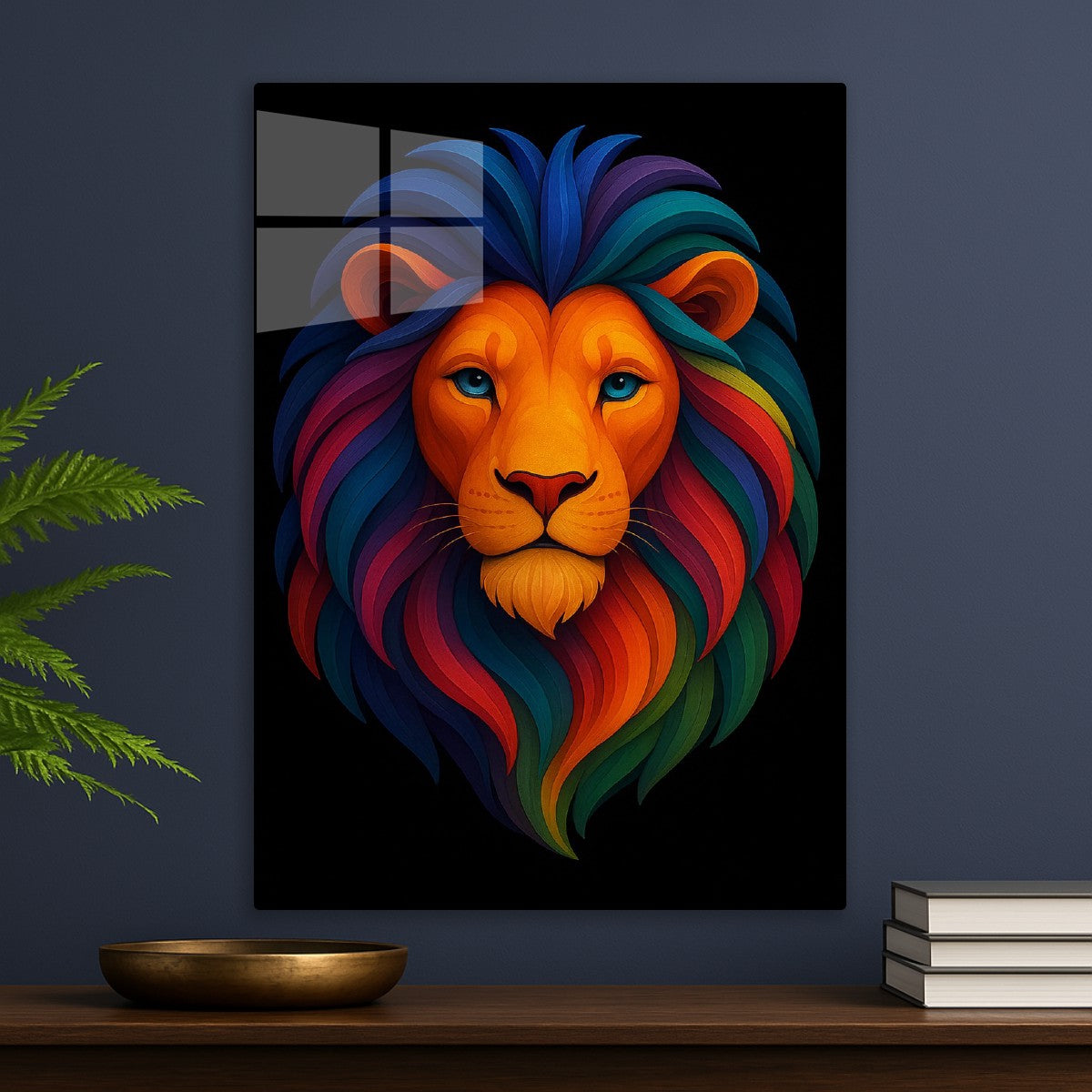Colorful Lion