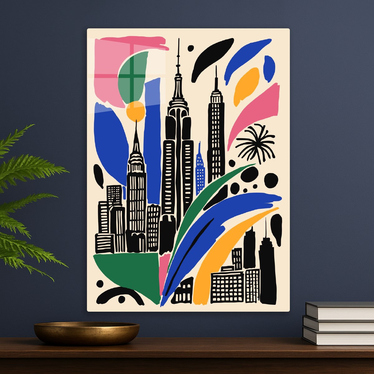 Vibrant Cityscape New York