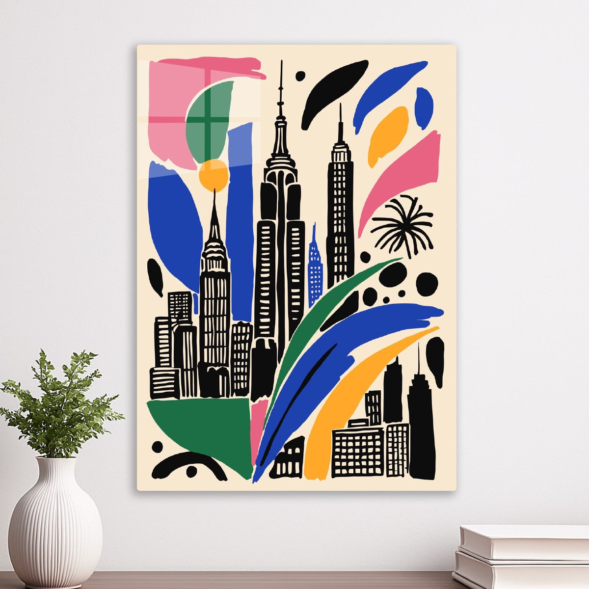 Vibrant Cityscape New York