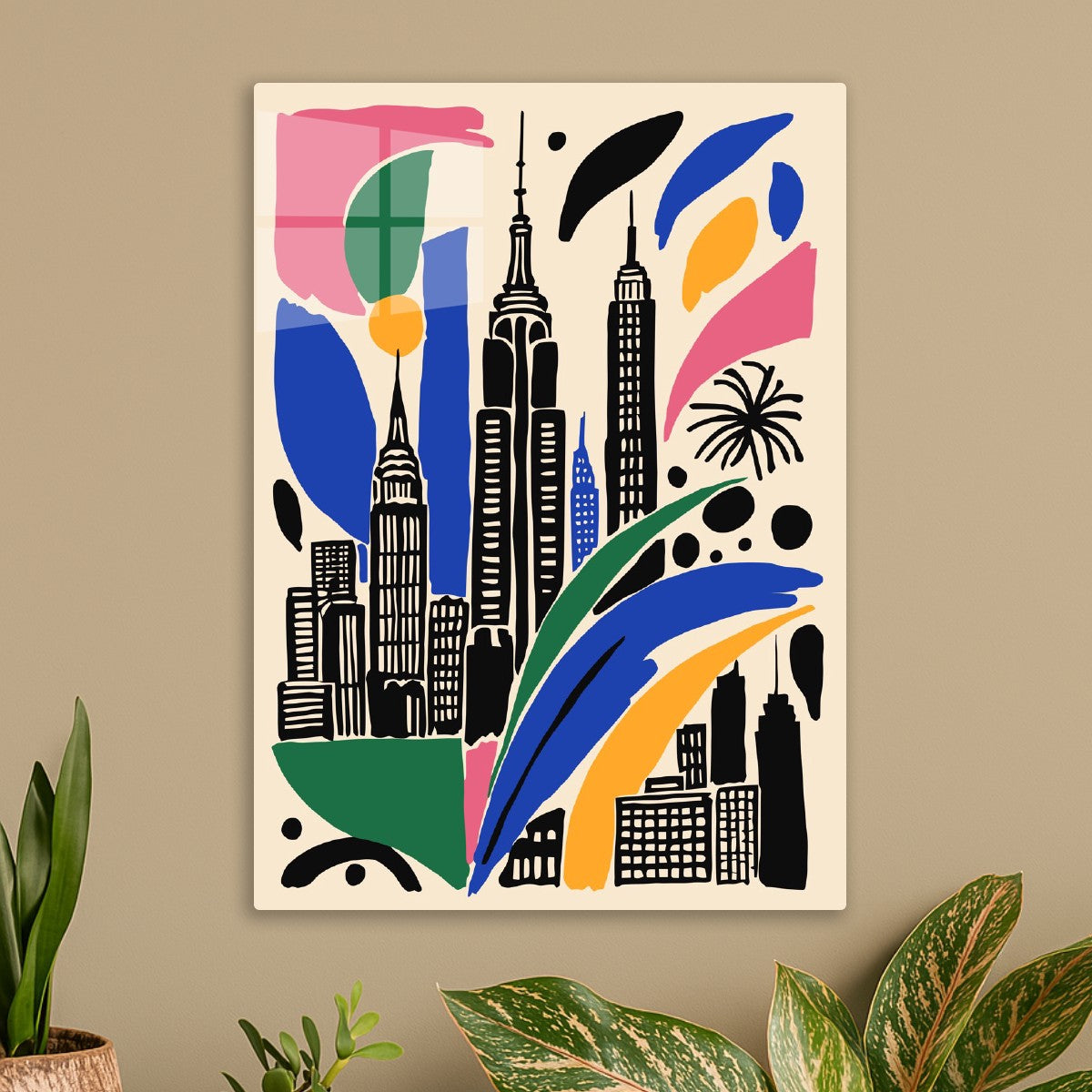 Vibrant Cityscape New York