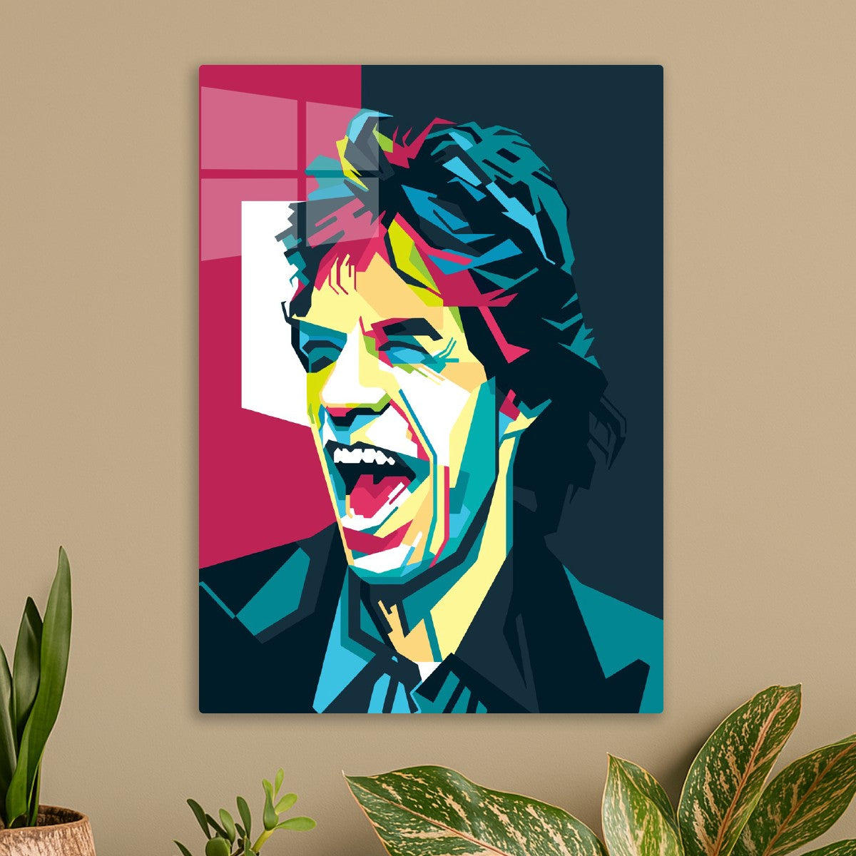 Mick Jagger Classic Icon Modern Pop Art