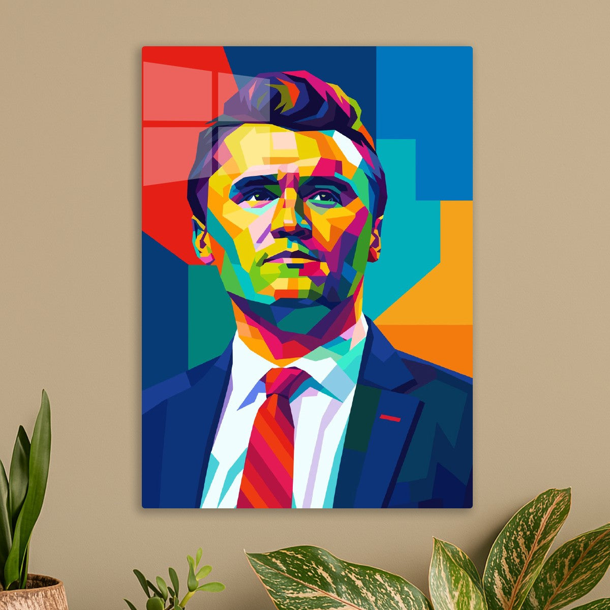 WPAP Charlie Kirk Modern Art