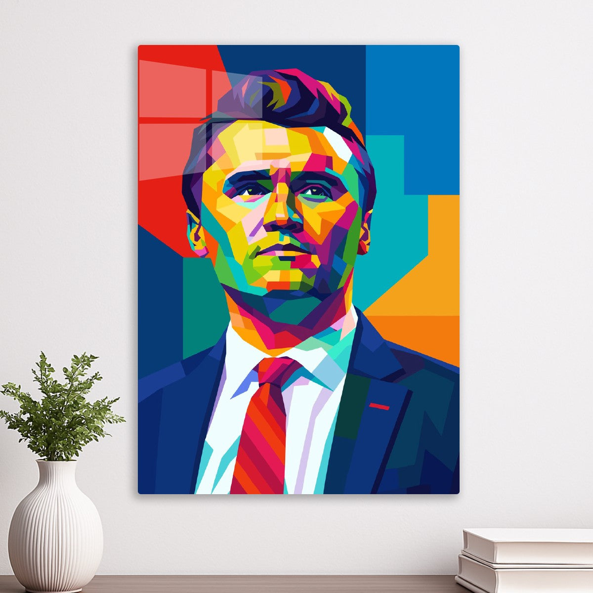 WPAP Charlie Kirk Modern Art