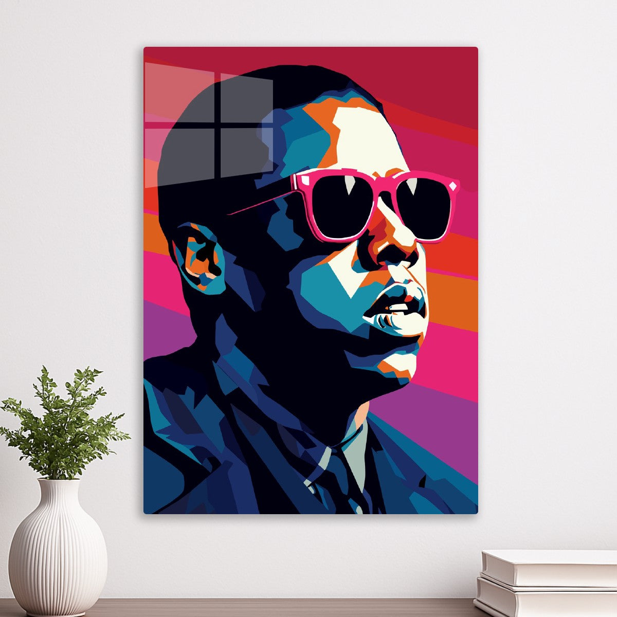 Jay-Z WPAP Portrait with Glass