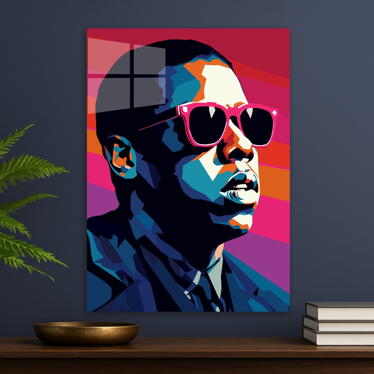 Jay-Z WPAP Portrait with Glass
