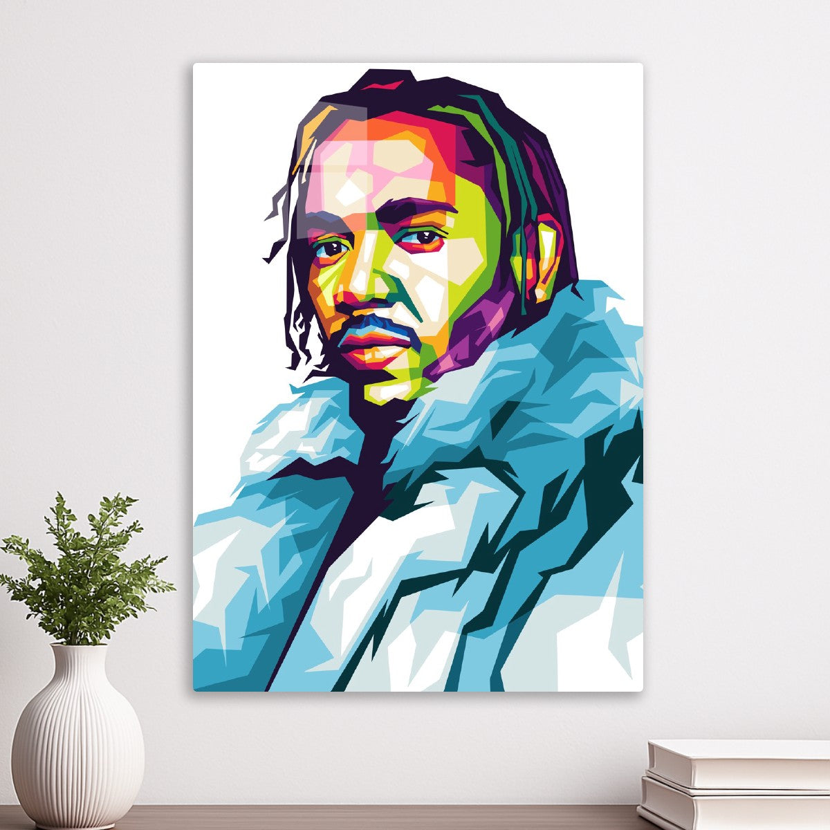 Kendrick Lamar Bold WPAP Art