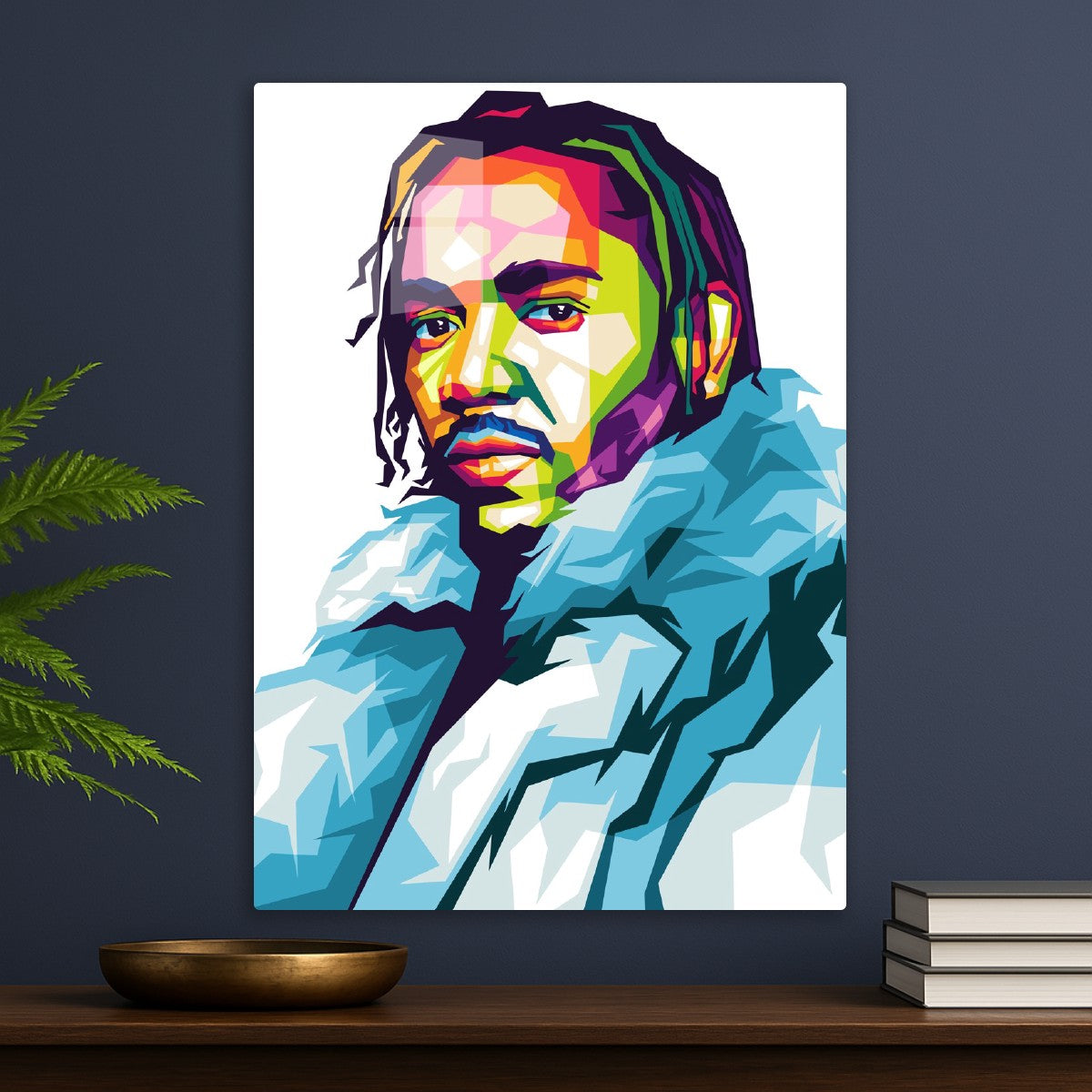 Kendrick Lamar Bold WPAP Art