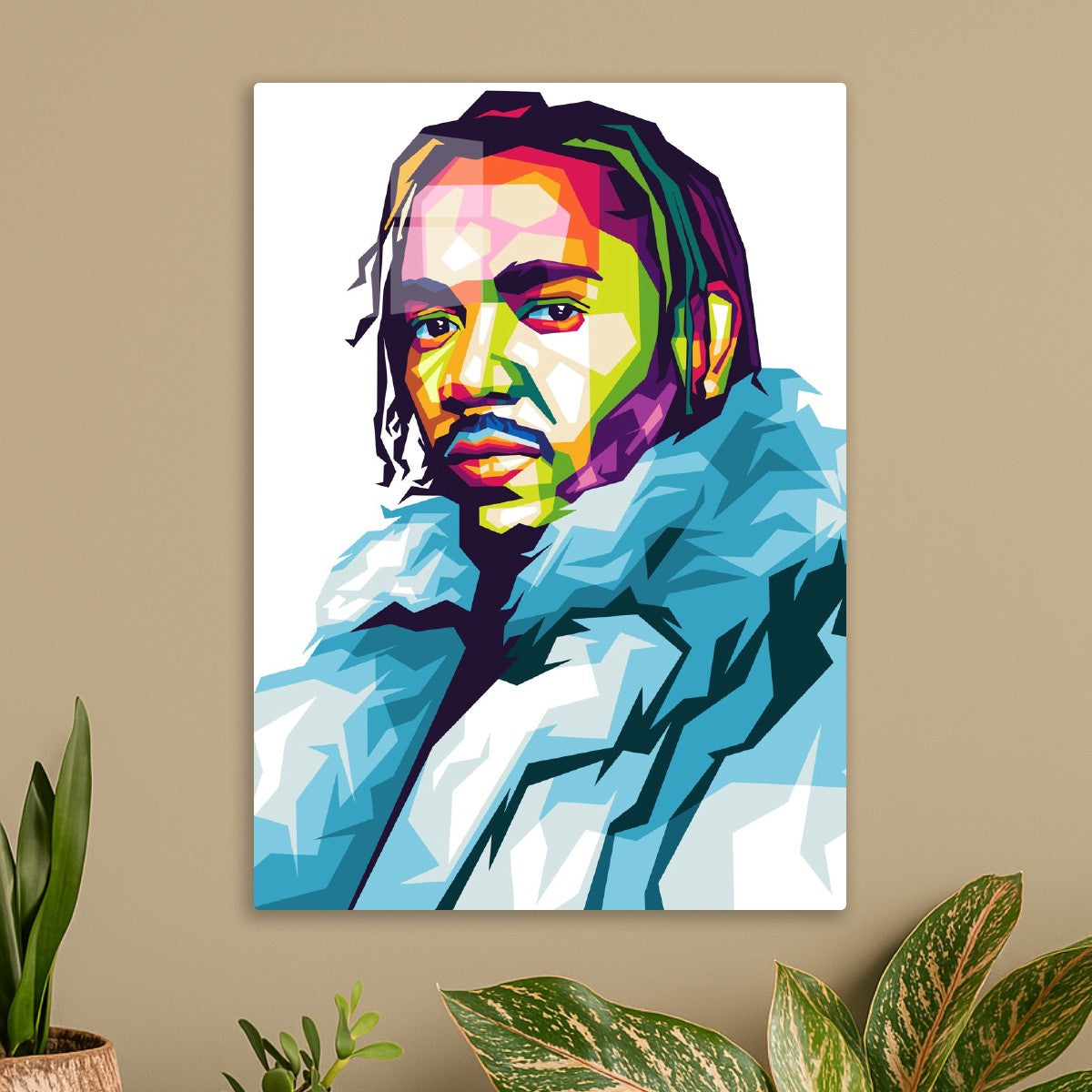 Kendrick Lamar Bold WPAP Art