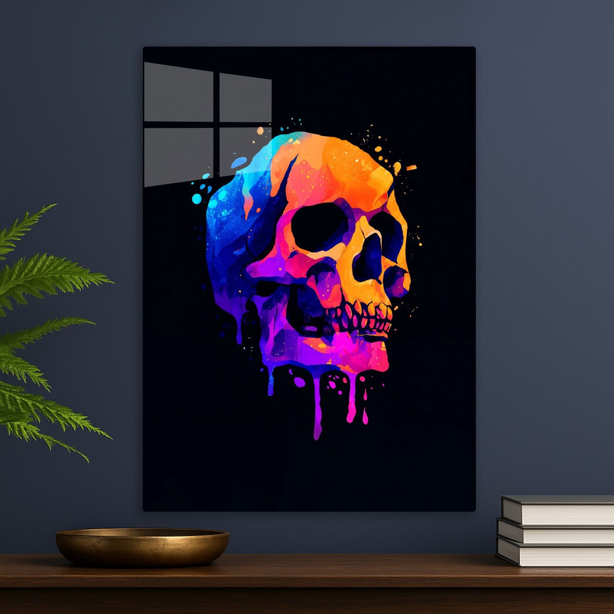 Neon Skull Drip